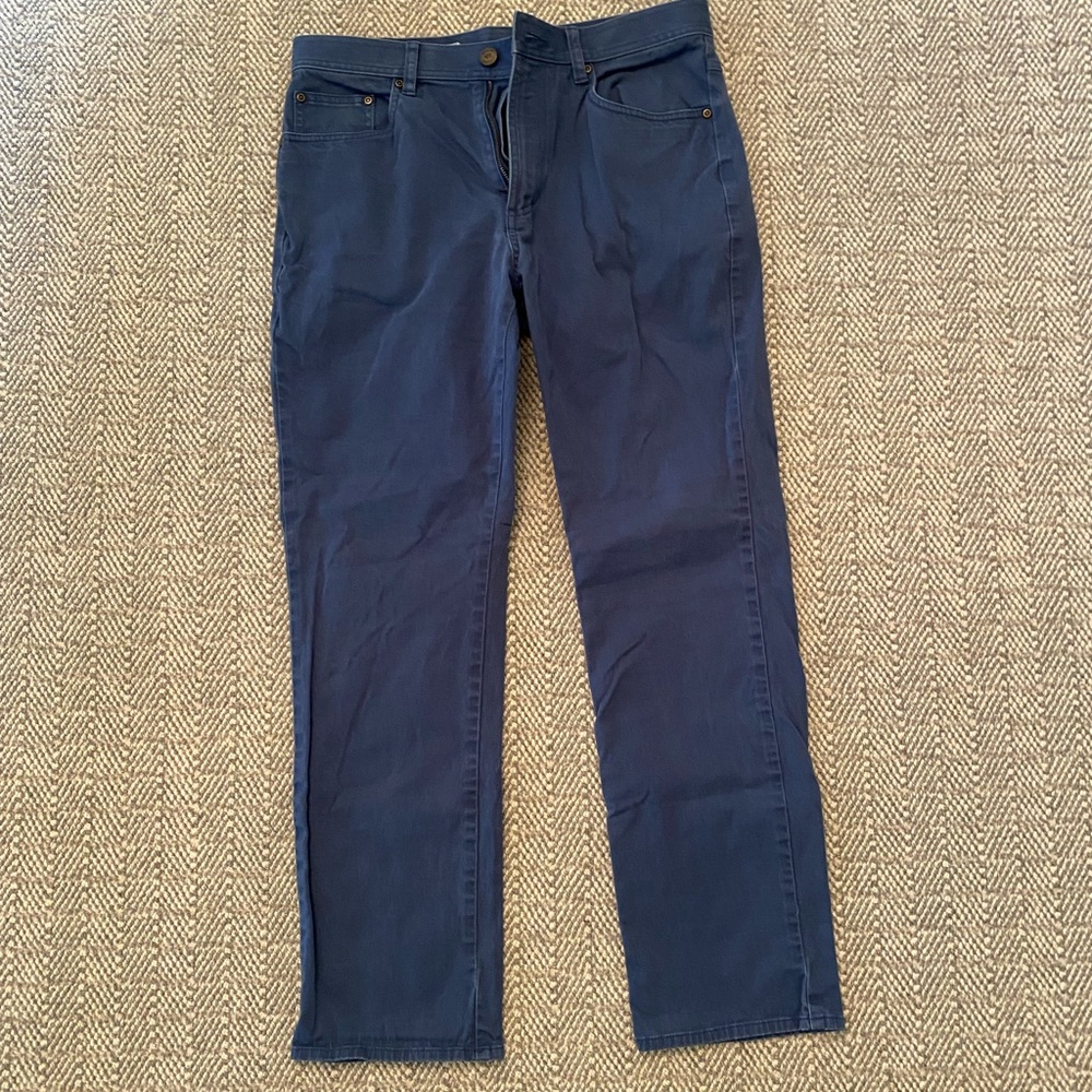 Men's Navy Chinos
